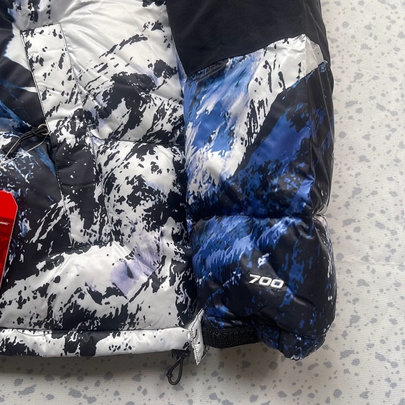 The North Face Blue and Black Puffer Jacket - Picture 5 of 13